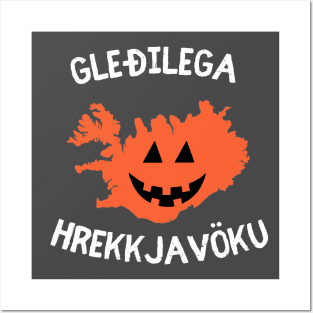 Happy Halloween (Icelandic) Posters and Art